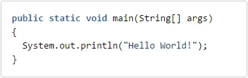 Vorschau des Codeblock-Makros