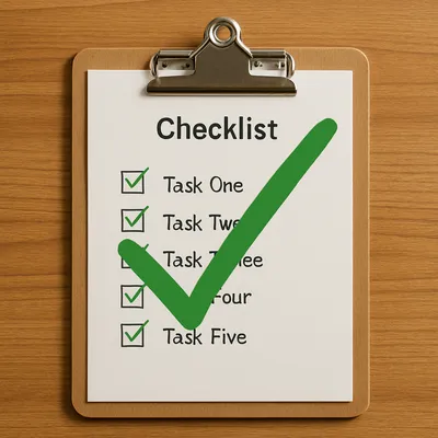 checklst complete