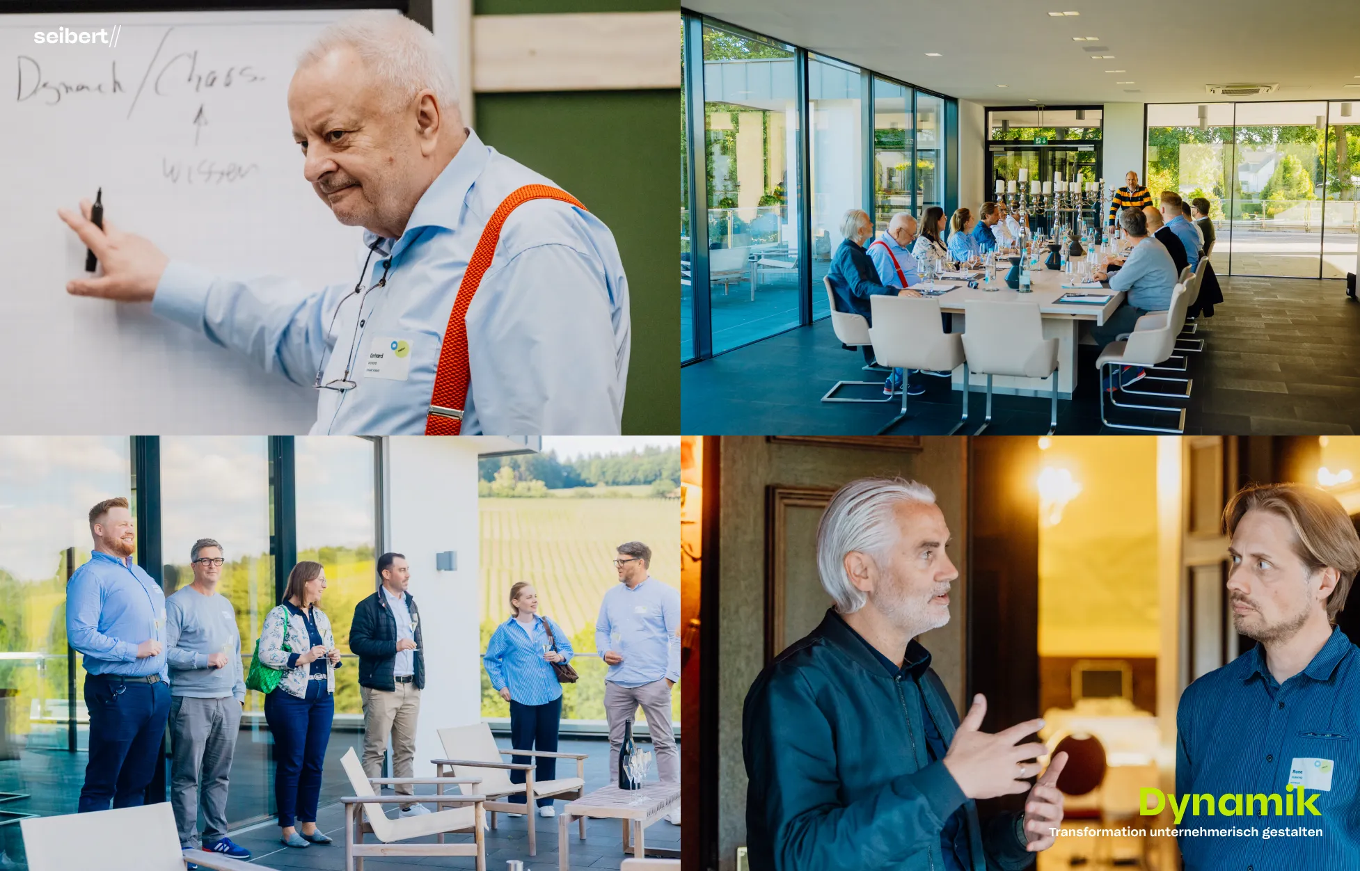 Collage mit Impressionen vom Event