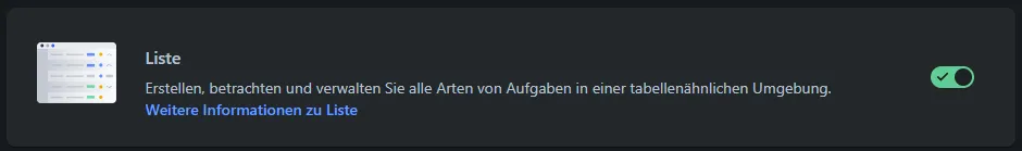 Einstellungen der Projektfunktionen in Jira Cloud
