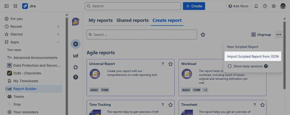 Report Builder Migration Step 3